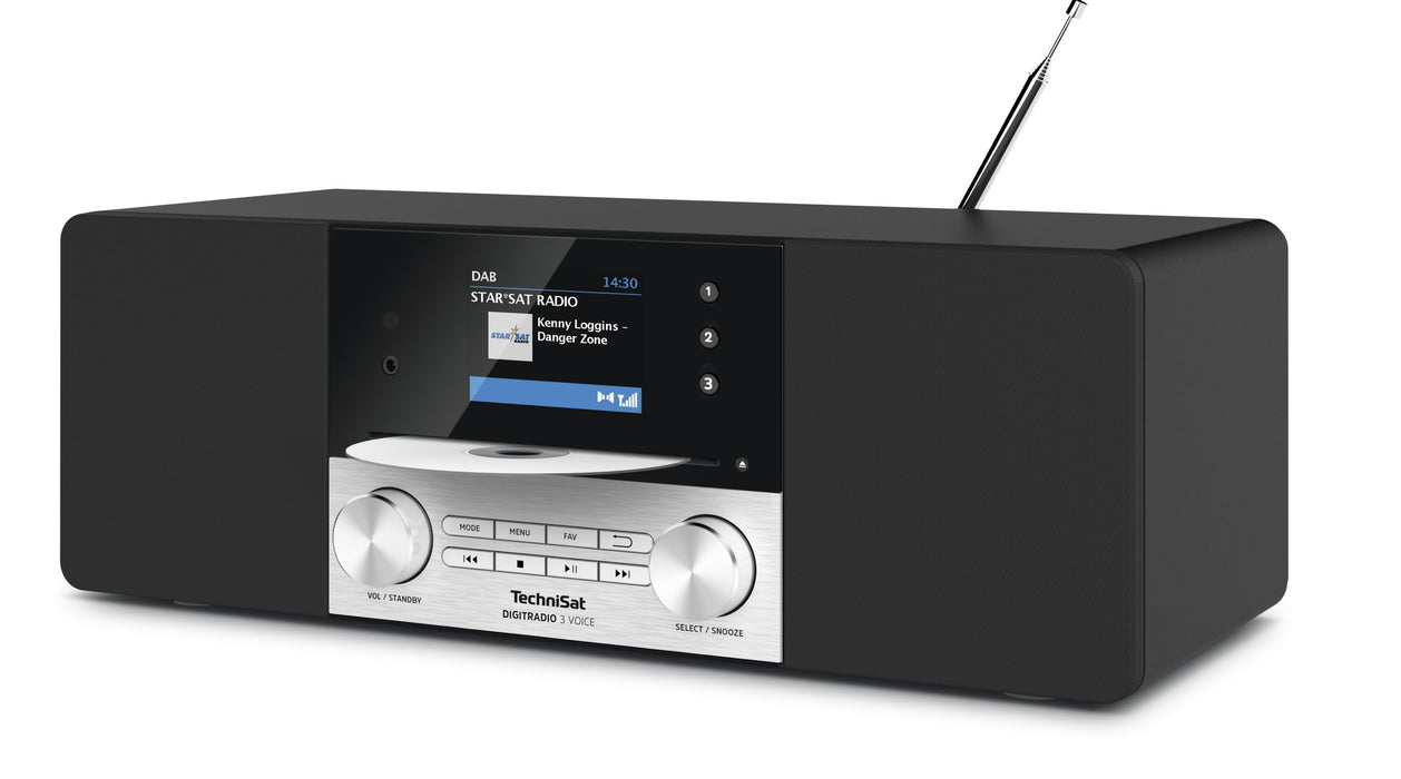 EAN 4019588039636 - TechniSat DIGITRADIO 3 VOICE Negro, Plata imagen 4
