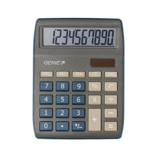 EAN 4015468126427 - Genie 840 DB calculadora Escritorio Pantalla de calculadora Azul, Gris imagen 1