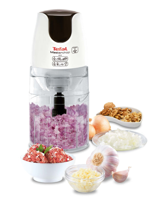 EAN 3045386370702 - Tefal MB450B picadora eléctrica de alimentos 0,5 L 500 W Transparente, Blanco imagen 6