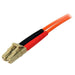 EAN 0065030802864 - StarTech.com 50FIBLCLC1 Cable de fibra óptica e InfiniBand Naranja imagen 2