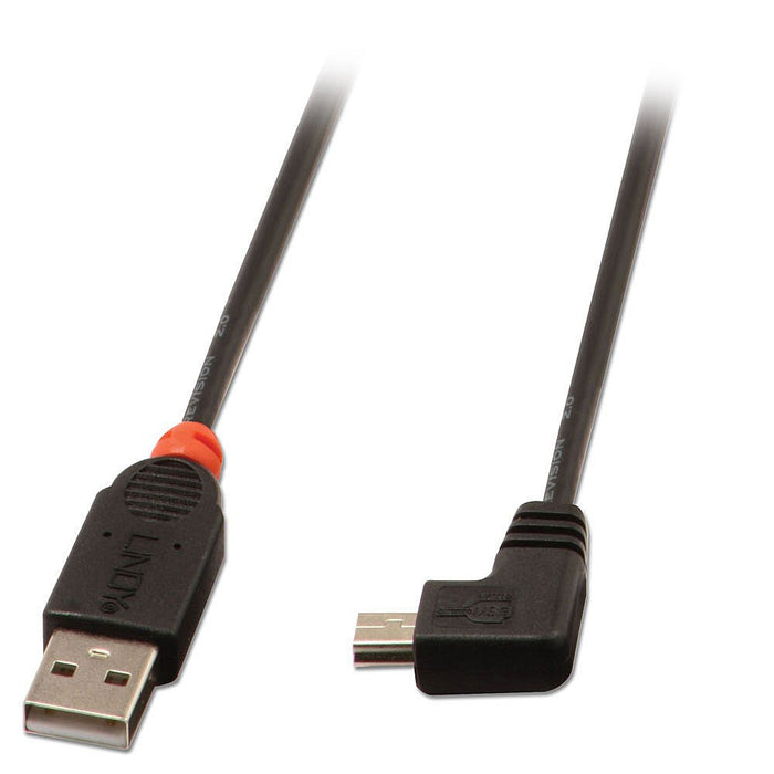 EAN 4002888319706 - Lindy 31970 cable USB USB 2.0 0,5 m USB A Mini-USB B Negro imagen 1
