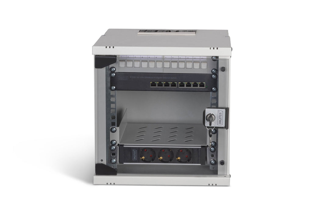 EAN 4016032499404 - Digitus DN-49100-SET armario rack Bastidor de pared Gris imagen 3