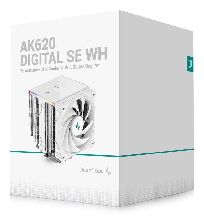 EAN 6933412729525 - DeepCool AK620 Digital SE WH Procesador Refrigerador de aire 12 cm Blanco 1 pieza(s) imagen 10
