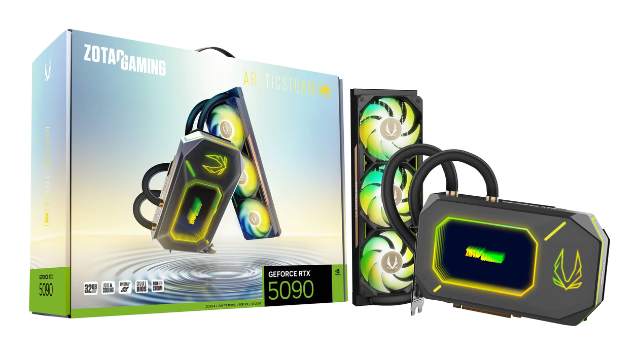 EAN 8886307701541 - Zotac GAMING GeForce RTX 5090 ARCTICSTORM AIO NVIDIA 32 GB GDDR7 imagen 7