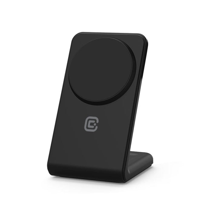 EAN 5904310703543 - Crong MagSpot Stand - 2-in-1 drahtloses Ladegerät mit MagSafe für iPhone und AirPods (schwarz) Smartphone imagen 8