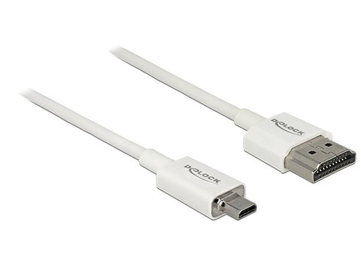 EAN 4043619851492 - DeLOCK 85149 cable HDMI 1 m HDMI tipo A (Estándar) HDMI tipo D (Micro) Blanco imagen 1