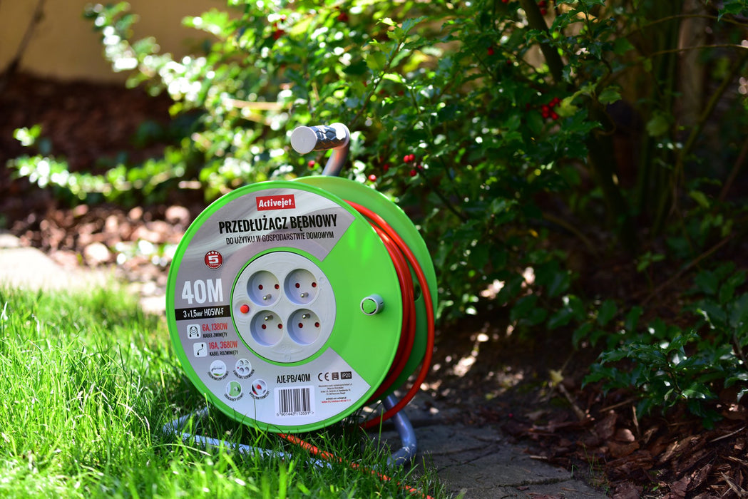 EAN 5901443113577 - Activejet AJE-PB/20M base múltiple 4 salidas AC Interior Gris, Cal imagen 5