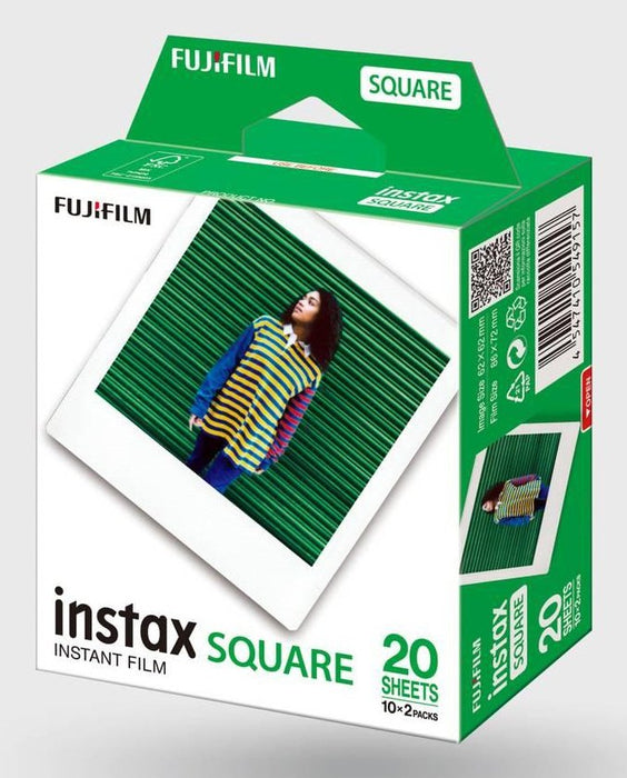 EAN 4547410549157 - Fujifilm instax SQUARE Film película instantáneas 20 pieza(s) 86 x 54 mm imagen 1