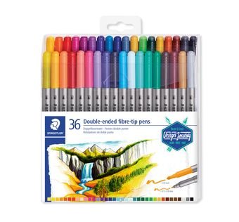 EAN 4007817188576 - Staedtler 3200 rotulador Fino/Extragrueso Multicolor 36 pieza(s) imagen 1