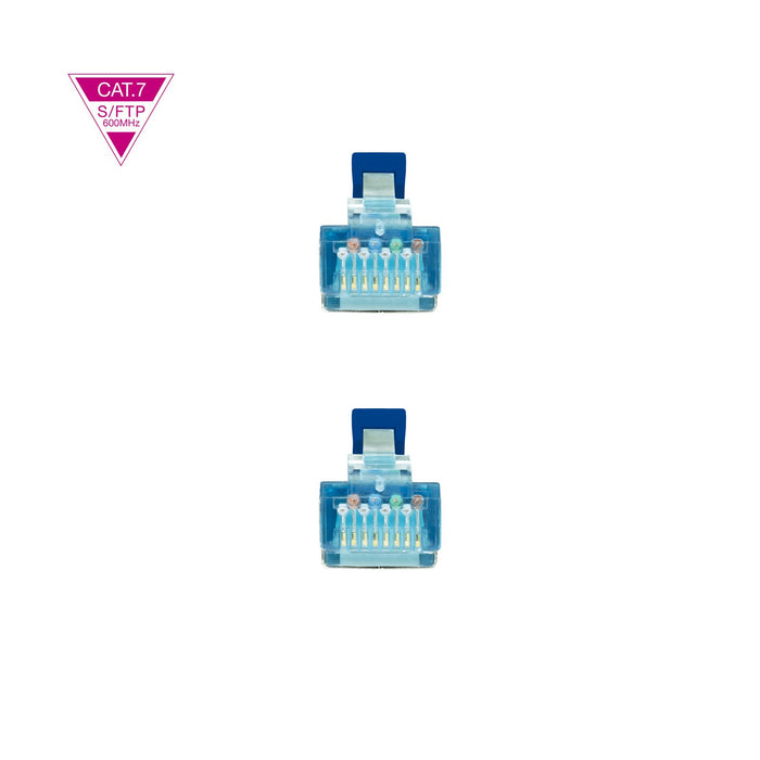 EAN 8433281011502 - Nanocable 10.20.1700-L25-BL cable de red 0,25 m Cat7 SF/UTP (S-FTP) imagen 3