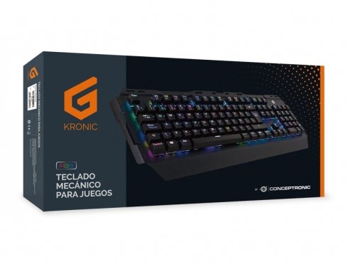 EAN 4015867209257 - Conceptronic KRONIC teclado Juego USB QWERTY Español Negro imagen 4