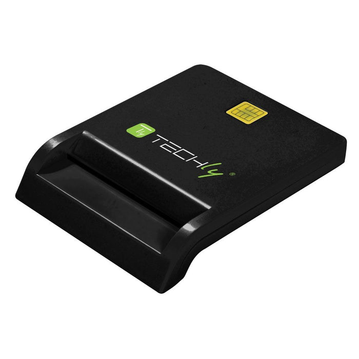 EAN 8051128108521 - Techly I-CARD CAM-USB2TYC lector de tarjeta inteligente Interior USB USB 2.0 Negro imagen 2