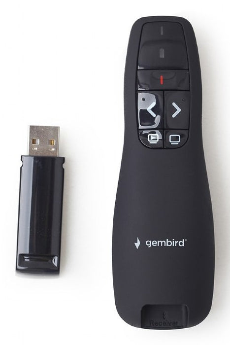 EAN 8716309134217 - Gembird WP-L-12 mando a distancia IR inalámbrico Pantalla de proyección Botones imagen 3