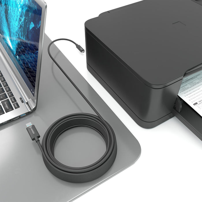 EAN 8435739902714 - AISENS A157-0927 cable USB USB 3.2 Gen 2 (3.1 Gen 2) 40 m 2 x USB A USB C Negro imagen 5