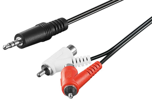 EAN 4040849502132 - Goobay 50213 cable de audio 1,5 m 3,5mm 2 x RCA Negro, Rojo, Blanco imagen 1