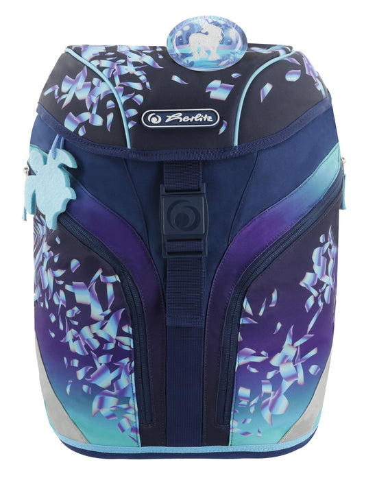 EAN 4008110370651 - Herlitz SoftLight Plus Greenline Blue Ice juego de mochila escolar Chica Poliéster Azul, Marina imagen 12