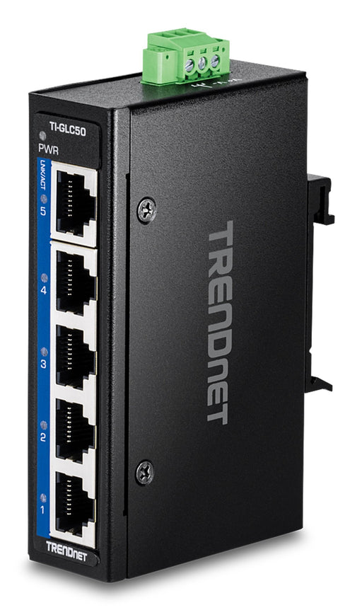 EAN 0710931162820 - Trendnet TI-GLC50 switch No administrado Gigabit Ethernet (10/100/1000) Negro imagen 1