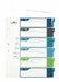 EAN 4005546735108 - Durable 679427 lengüeta de índice Separador en blanco con pestaña Polipropileno (PP) Multicolor imagen 3