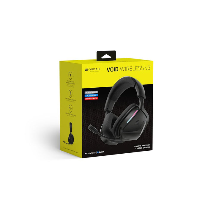EAN 840440484196 - Corsair VOID WIRELESS v2 Auriculares Inalámbrico y alámbrico Diadema Juego USB Tipo C Bluetooth Negro imagen 2