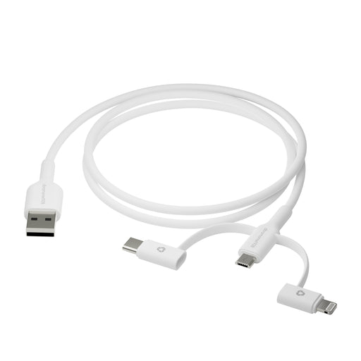 EAN 5711428071767 - dbramante1928 CBX3A3WH7176 cable USB 1 m USB A USB C/Micro USB-A/Lightning Blanco imagen 1