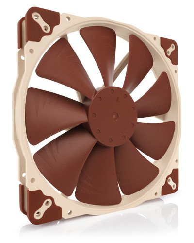 EAN 9010018100075 - Noctua NF A20 5V PWM Carcasa del ordenador Ventilador 20 cm Beige, Rojo imagen 1