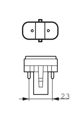 EAN 8711500624888 - Philips 62488880 lámpara ultravioleta (UVA) 11 W G23 imagen 2