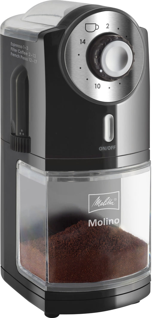 EAN 4006508215188 - Melitta Molino 100 W Negro, Acero inoxidable imagen 1
