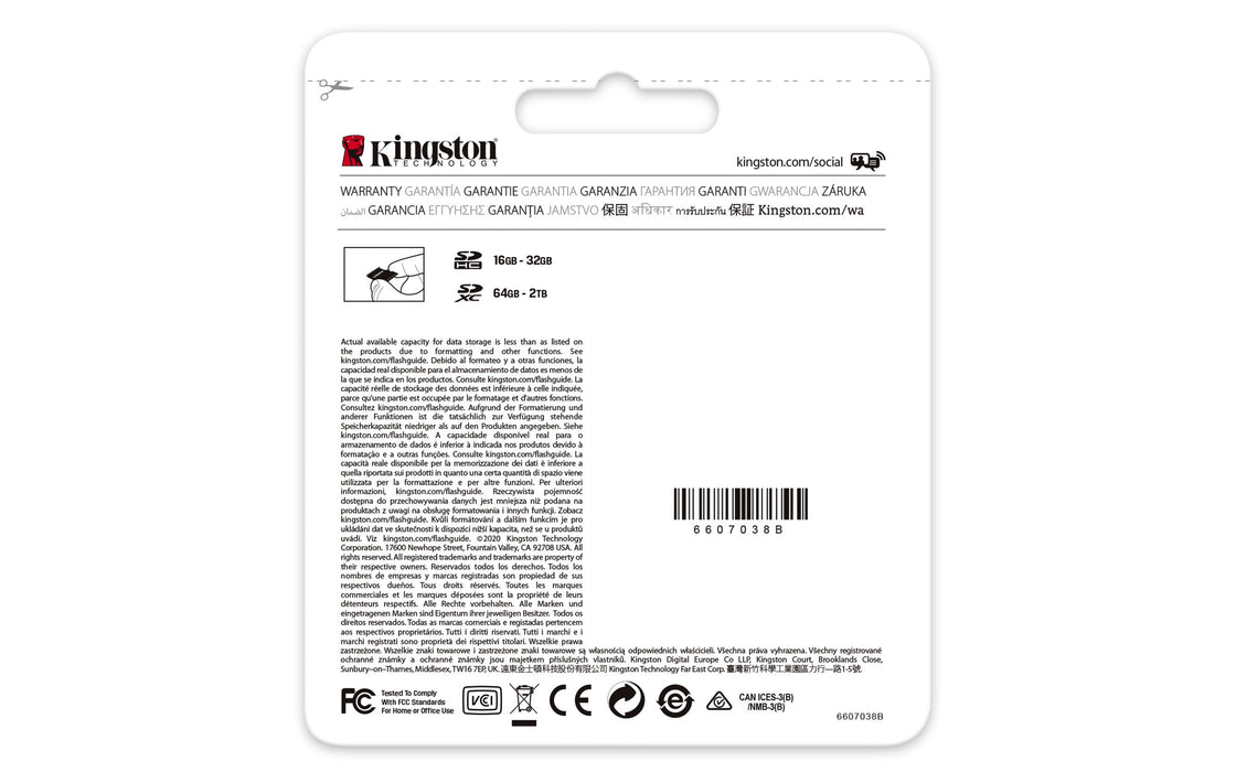 EAN 0740617301397 - Kingston Technology Canvas Go! Plus SD Clase 10 imagen 4