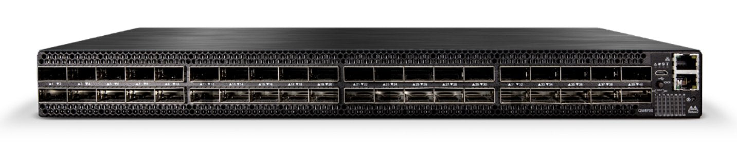 EAN 7290108483567 - Mellanox Technologies MQM8700-HS2F switch Gestionado Gigabit Ethernet (10/100/1000) 1U Negro imagen 1