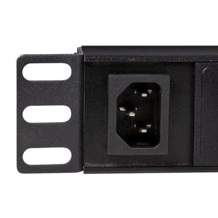 EAN 4052792060966 - LogiLink PDU8A02 unidad de distribución de energía (PDU) 8 salidas AC 1U Negro imagen 3