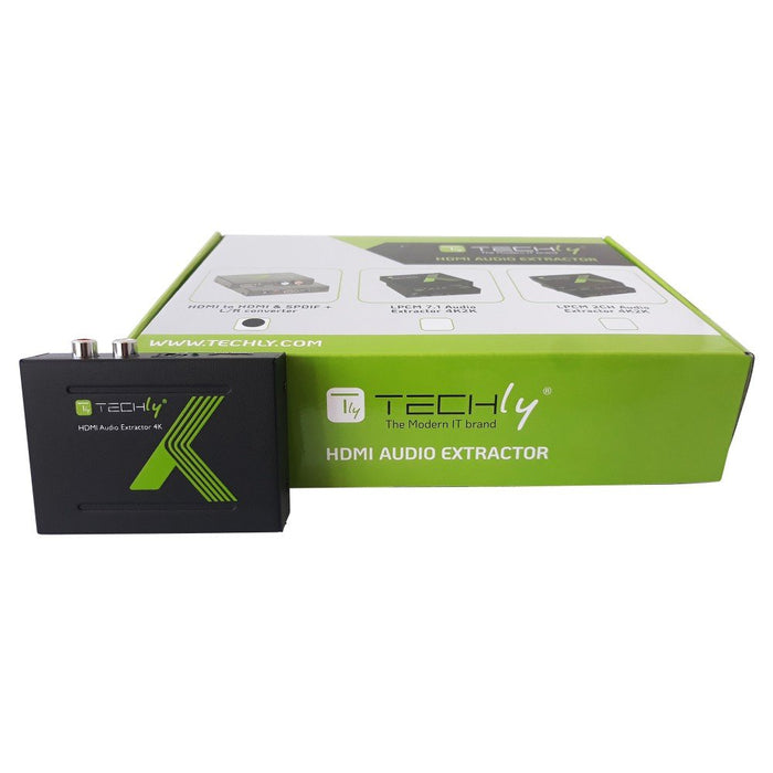 EAN 8054529025732 - Techly IDATA HDMI-EA convertidor de audio Negro imagen 8