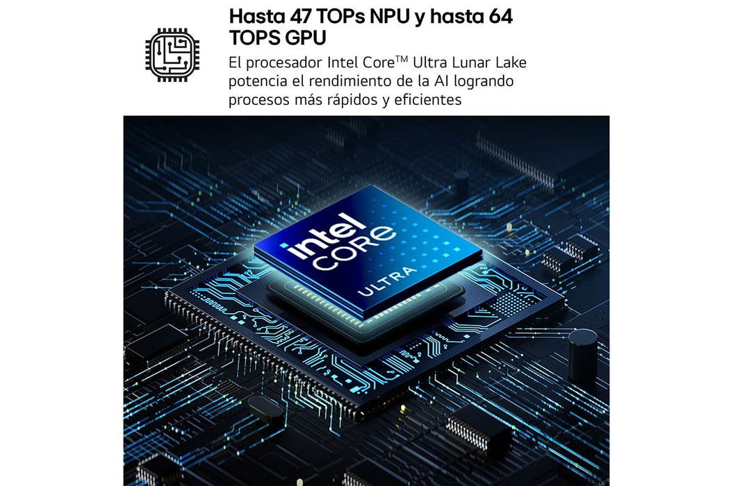 EAN 8806096454886 - LG Gram 16Z90TL-G.AU88B ordenador portatil Intel Core Ultra 7 258V Portátil 40,6 cm (16") WQXGA 32 GB LPD imagen 8