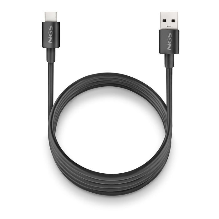 EAN 8435430627312 - NGS ZYRO-AC cable USB USB 2.0 1 m USB A USB C Negro imagen 2