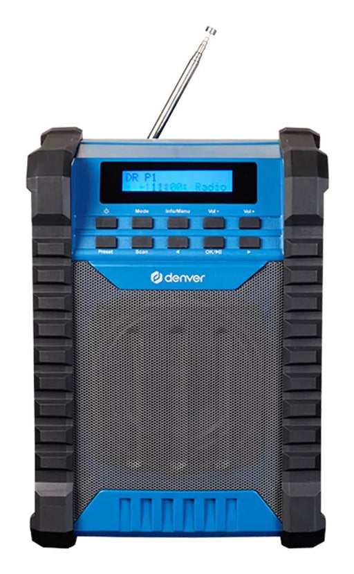 EAN 5706751073533 - Denver WRD-60 radio Portátil Negro, Azul imagen 1