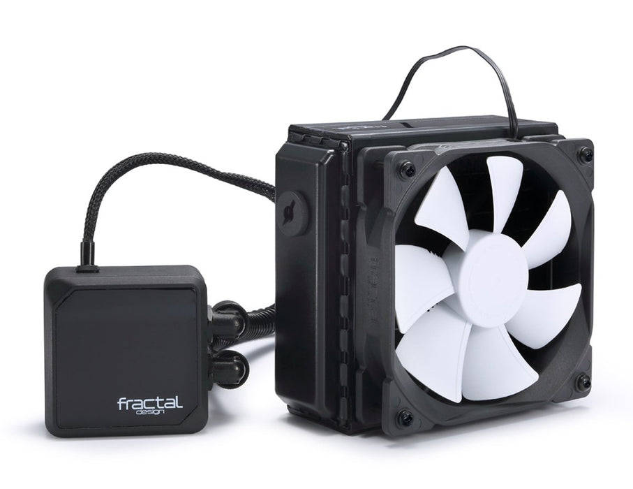 EAN 7350041082552 - Fractal Design T12 Procesador Sistema de refrigeración líquida todo en uno 12 cm Negro, Blanco imagen 1