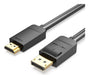 EAN 6922794733350 - Vention HADBI adaptador de cable de vídeo 3 m DisplayPort HDMI Negro imagen 1
