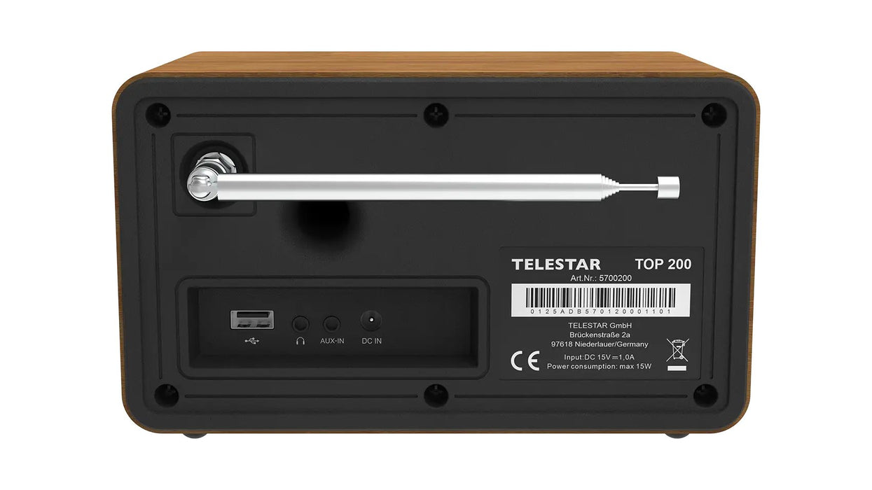 EAN 4262508450176 - Telestar 5701200 radio Internet Digital Madera imagen 2