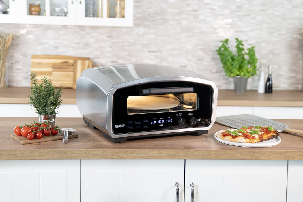 EAN 4011689689161 - Unold Pizzaofen Enzo 68916 fabricante de pizza y hornos 1 Pizza(s) 2100 W Acero inoxidable imagen 6