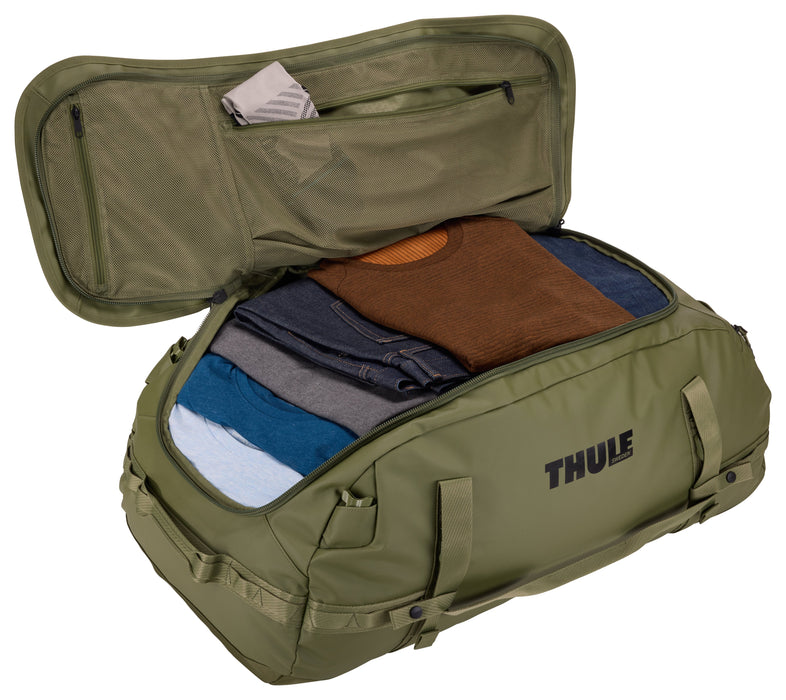 EAN 0085854255288 - Thule Chasm TDSD304 Olivine bolso de lona 90 L Poliéster Oliva imagen 5