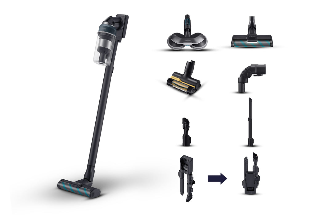 EAN 8806095052878 - Samsung VS20C852FTB Aspiradora escoba 2 en 1 Batería Secar Sin bolsa 580 W Negro, Azul imagen 1