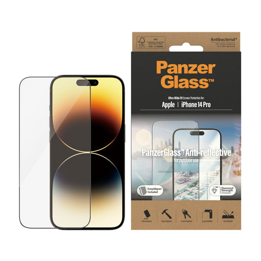 EAN 5711724027888 - PanzerGlass ® Anti-Reflective Screen Protector iPhone 14 Pro | Ultra-Wide Fit w. EasyAligner Protector de imagen 2