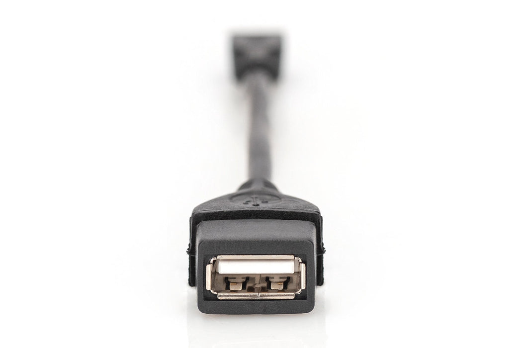 EAN 4016032324027 - Digitus AK-300309-002-S cable USB USB 2.0 0,2 m USB A Negro imagen 3