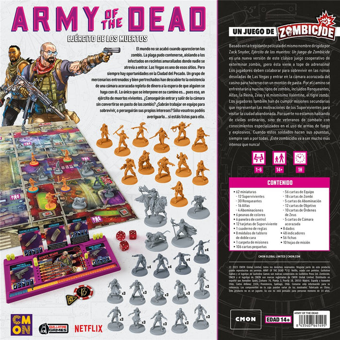 EAN 8435407641495 - Asmodee CMATD001ES juego de tablero Army of the Dead: A Zombicide Game 90 min Juego De Cartas Interpretac imagen 5