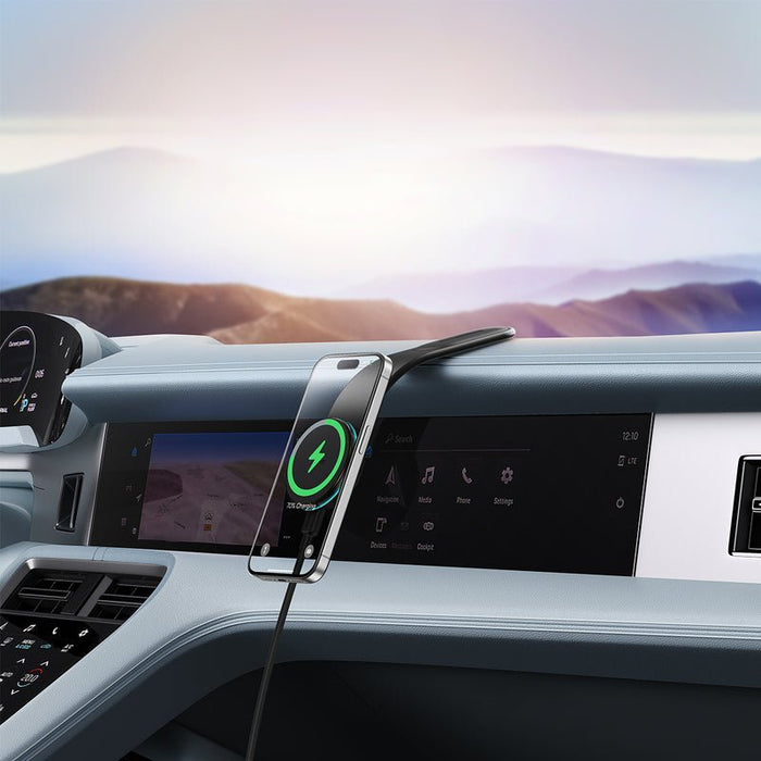 EAN 6932172633837 - Baseus C02 Pro Smartphone Negro Cargador inalámbrico Carga rápida Auto, Interior imagen 6