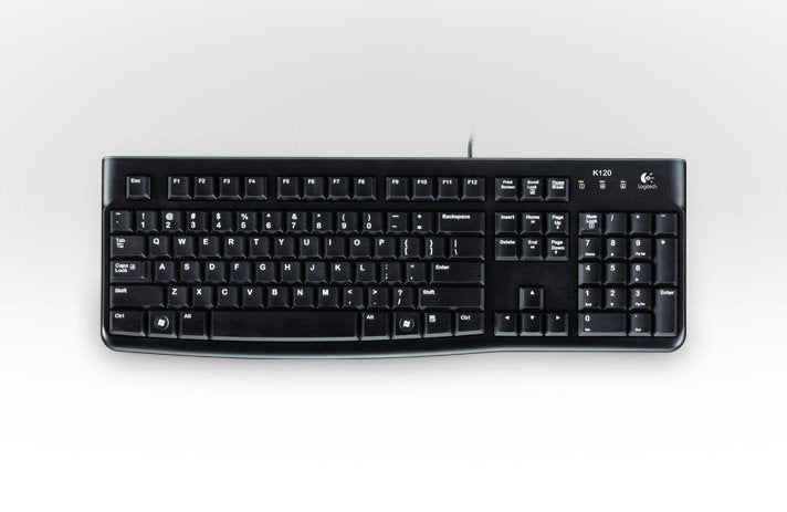 EAN 5099206021419 - Logitech Keyboard K120 for Business teclado Oficina USB QWERTY Ruso Negro imagen 2