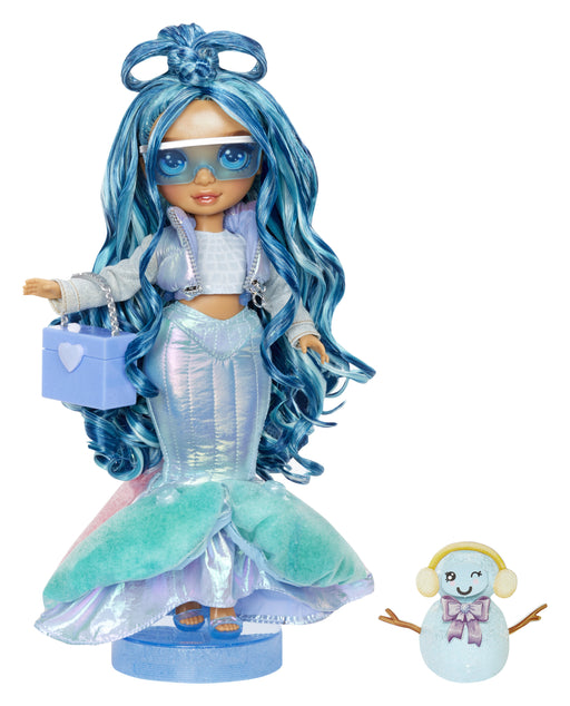 EAN 0035051120834 - Rainbow High Winter Wonderland Doll- Skyler (Blue) imagen 1