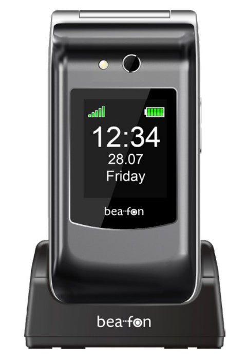 EAN 9120124821594 - Beafon SL646 7,11 cm (2.8") 118 g Antracita Teléfono para personas mayores imagen 1