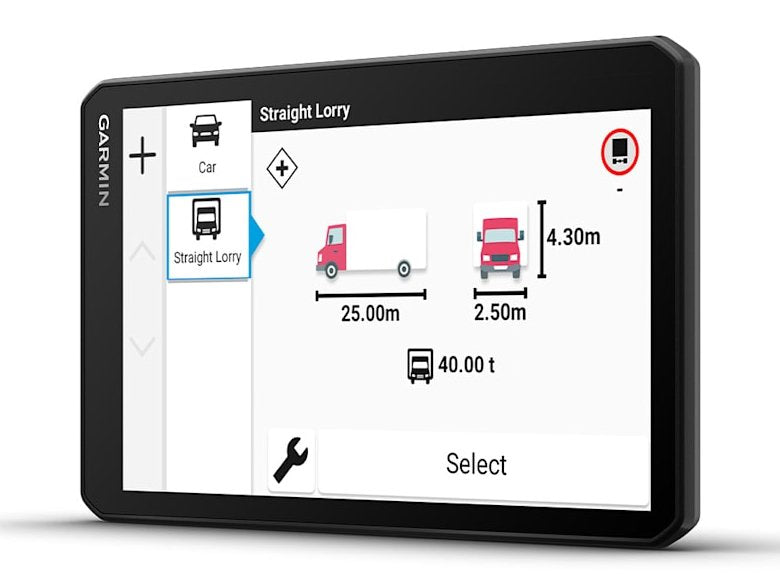 EAN 0753759335380 - Garmin dēzl LGV720 navegador Fijo 17,6 cm (6.95") TFT Pantalla táctil 242 g Negro imagen 4