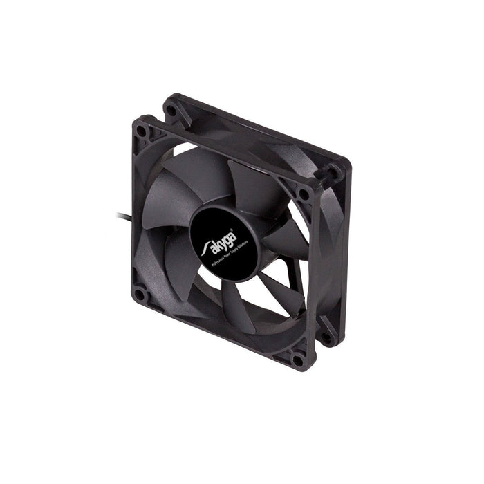 EAN 5901720131058 - Akyga AW-8A-BK sistema de refrigeración para ordenador Carcasa del ordenador Ventilador 8 cm Negro 1 piez imagen 1