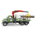 EAN 4001702028244 - BRUDER MACK Granite Timber truck with 3 trunks imagen 2